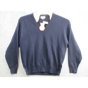 NWT Vintage Clansman Bermuda V-neck Men's Sweater XXL 100% Lambs Wool Lambswool